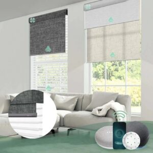 Motorized Dual Roller Shades