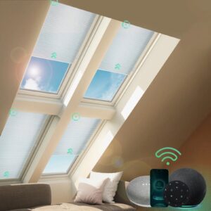 Motorized Skylight Shades | Light Filtering