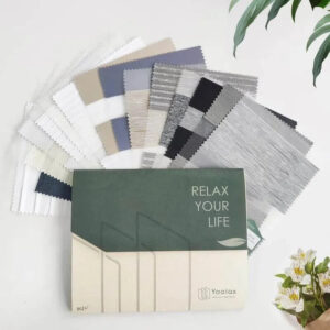 Motorized Double Layer Zebra Shades Fabric Samples (V Series)