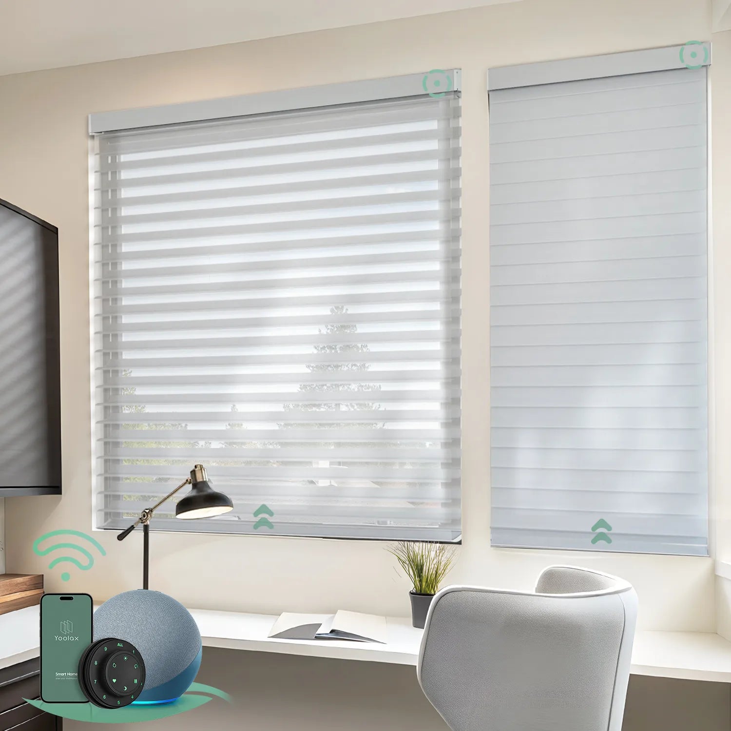 Wide Starlight Silver 3" Vane