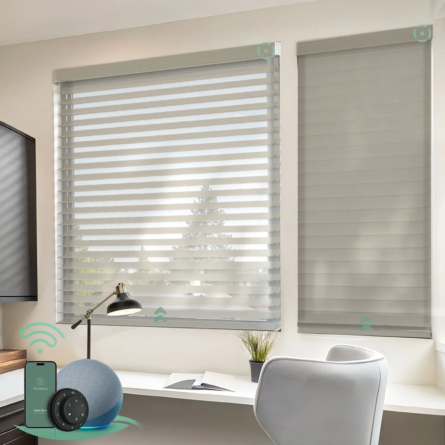 Wide Walnut Brown 3" Vane